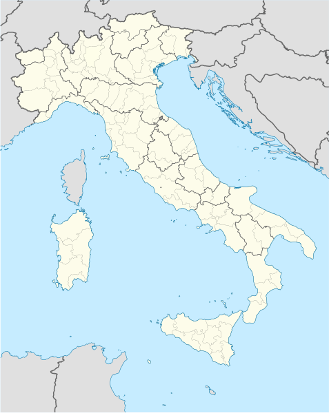 1994–95 Serie A is located in Italy