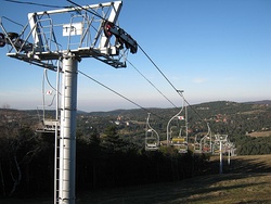 Divčibare view from the ski slopes