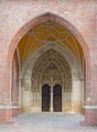 Church of the Holy Ghost, Gothic porch