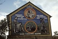 A Great Famine mural in Belfast.