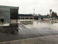 Expanded terminal and "B" gate concourse viewed from upper level