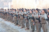 YBŞ and PKK guerillas in Northern and Southern Kurdistan in 2017