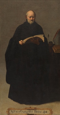 Святой Беда (картина Бартоломе Романа, XVII век)