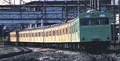 An Akabane Line 103 series train in 1979