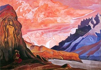 Nicholas Roerich. Maitreya the Conqueror. 1925