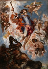 El triunfo de san Hermenegildo (1654), de Francisco Herrera el Mozo, Museo del Prado, Madrid.