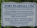 New Fort Pearsall historical marker