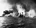 USS California sinks