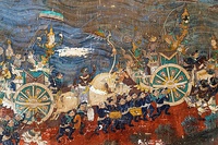 A Ramayana mural at Phnom Penh's Silver Pagoda (1)