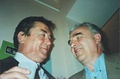 Народный артист Украины Николай Николаевич Рушковский и В.В. Ковалинский. 14 мая 2000 г.
