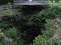 Cave in Archbald Pothole State Park, United States