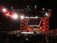 La versión de USA Network del moderno Titantron de Raw fue usado desde el 3 de octubre de 2005 hasta el 14 de enero de 2008.