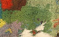 1918 год. Украинцы на этнографической карте Европы
