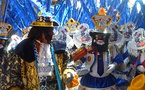 Morenada Bellavista parade at the Puno Candelaria, 2013