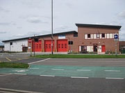 The new Killingbeck fire station pictured in 2017