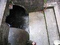 Storm drain in Obertraun, Austria