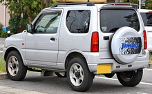 Jimny (JB23; rear view)