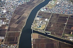 Tone River in Omigawa