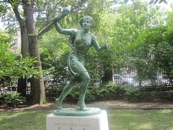 Greek Games statue