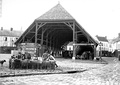 The covered market at the beginning of the 20th century.