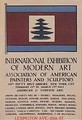 Armory Show poster, 1913, Internationally groundbreaking exhibition of Modern art