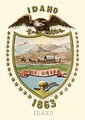 Territorial historical coat of arms (illustrated, 1876)