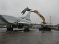 Уничтожение Ту-22М3 ВВС Украины с помощью оборудования американской компании Raytheon Technical Services, авиабаза Полтава, 2002 год