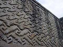 Mitla stone fretwork