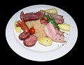 Alsatian Choucroute garnie