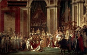 The Coronation of Napoleon by Jacques-Louis David