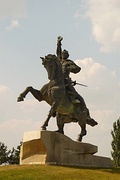 The statue of Alexander Suvorov at Suvorov Square