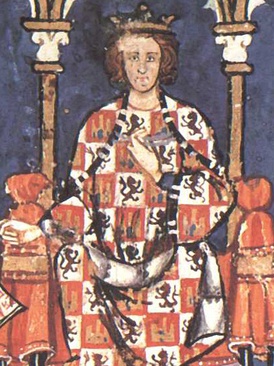 Фрагмент миниатюры из «Книги игр» (1283)