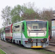 Пассажирская автомотриса (рельсовый автобус) серии 812 оператора ČD (Чехия) — глубокая модернизация серии 810
