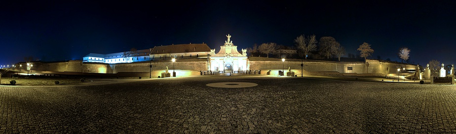  Panoramic view of Alba Iulia, Transylvania, Romania