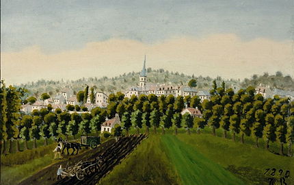 Vista de Billancourt et Bas-Meudon (1890).