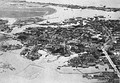 1945 aerial photo of Kallang Airport runway and ramp, as well as Kallang Basin area
