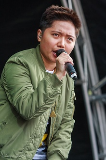 Jake Zyrus performing at the Barrio Fiesta in London, June 2016