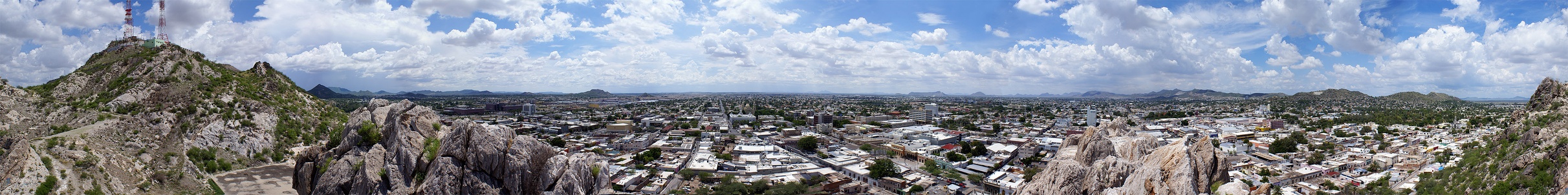  Vista de Hermosillo desde el Cerro de la Campana.