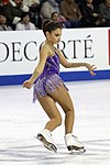 Sofia Samodúrova, patinadora sobre hielo profesional rusa nacida el 30 de julio de 2002.