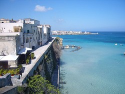 Otranto seen from the castle