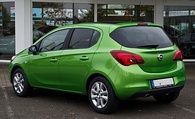 Opel Corsa E 1.4 Turbo ecoFLEX (rear view)