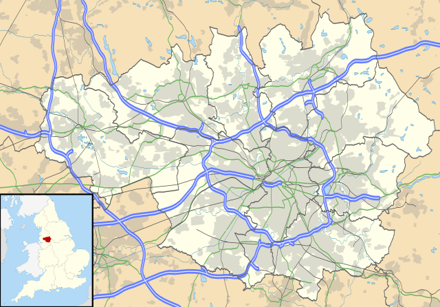 Civil parishes in Greater Manchester is located in Greater Manchester