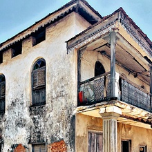 Swahili house detail in Historic Pangani