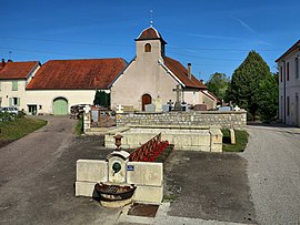 The church in Besnans