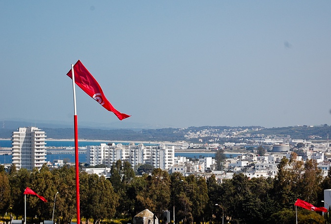  Aerial view of Bizerte