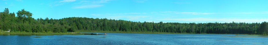  Looking south over Moore Lake