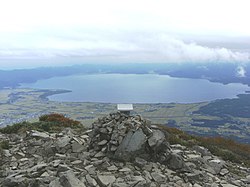 View of Inawashiro Lake from Mount Bandai