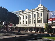 St James Theatre on Courtenay Place, the main street of Wellington's entertainment district