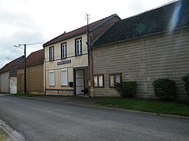 The town hall in Hallivillers