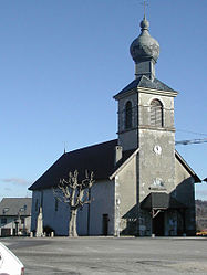 The church in Cuvat